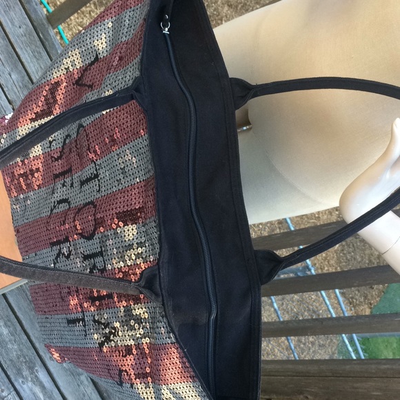 VS flashy large sequin tote bag - Picture 3 of 5